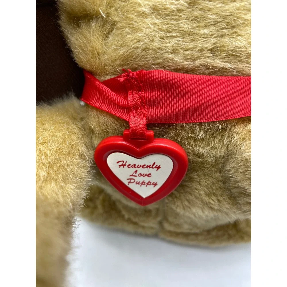 Avon Heavenly Love Puppy Plush Sings A Few Words of Jesus Loves Me 1997 Vintage